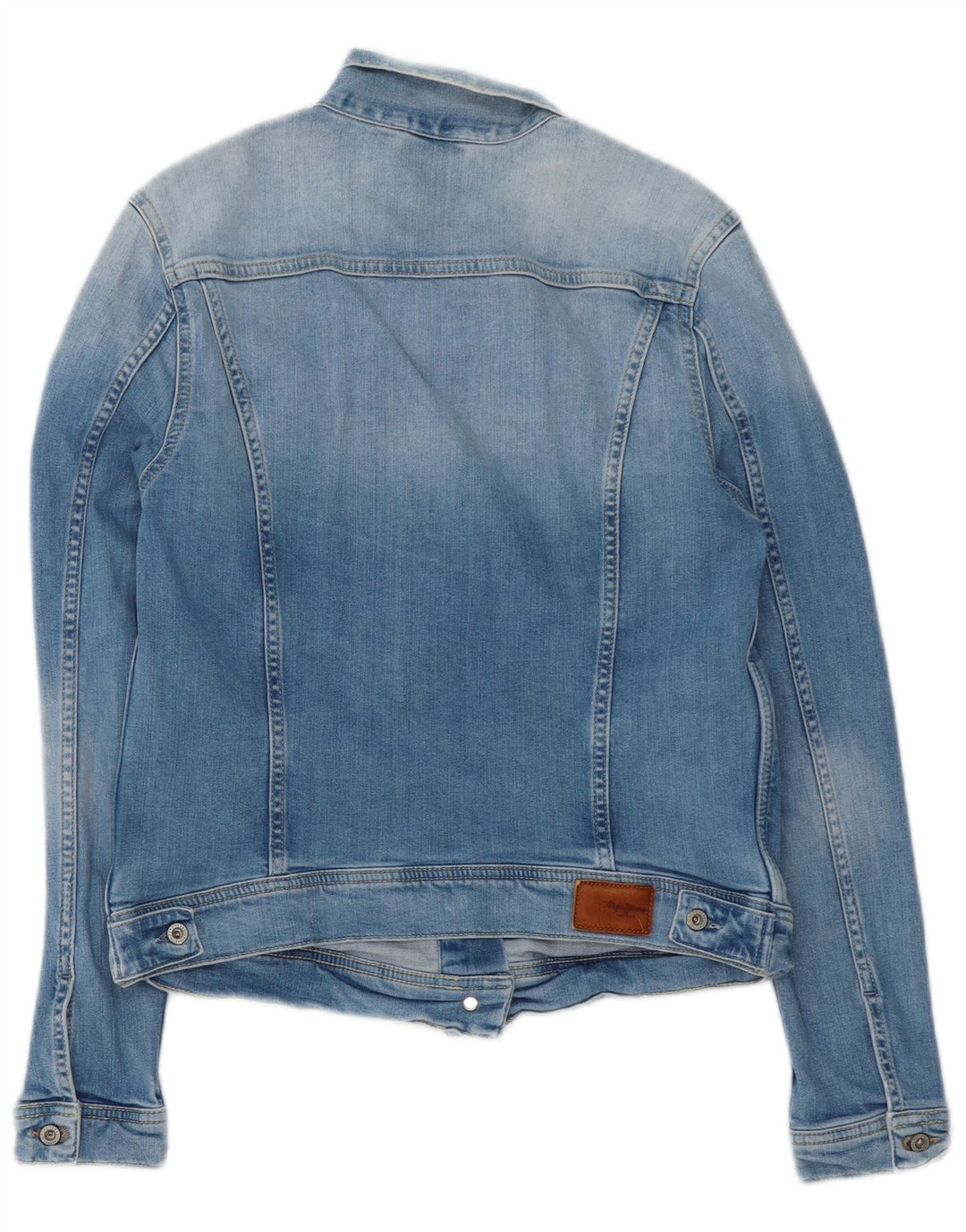 Jachetă de blugi pentru femei PEPE Jeans UK 14, mare, albastru, bumbac