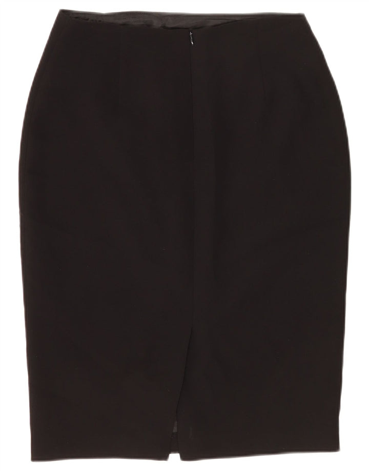 Fusta creion Hobbs pentru femei UK 10 Small W28 Poliester negru