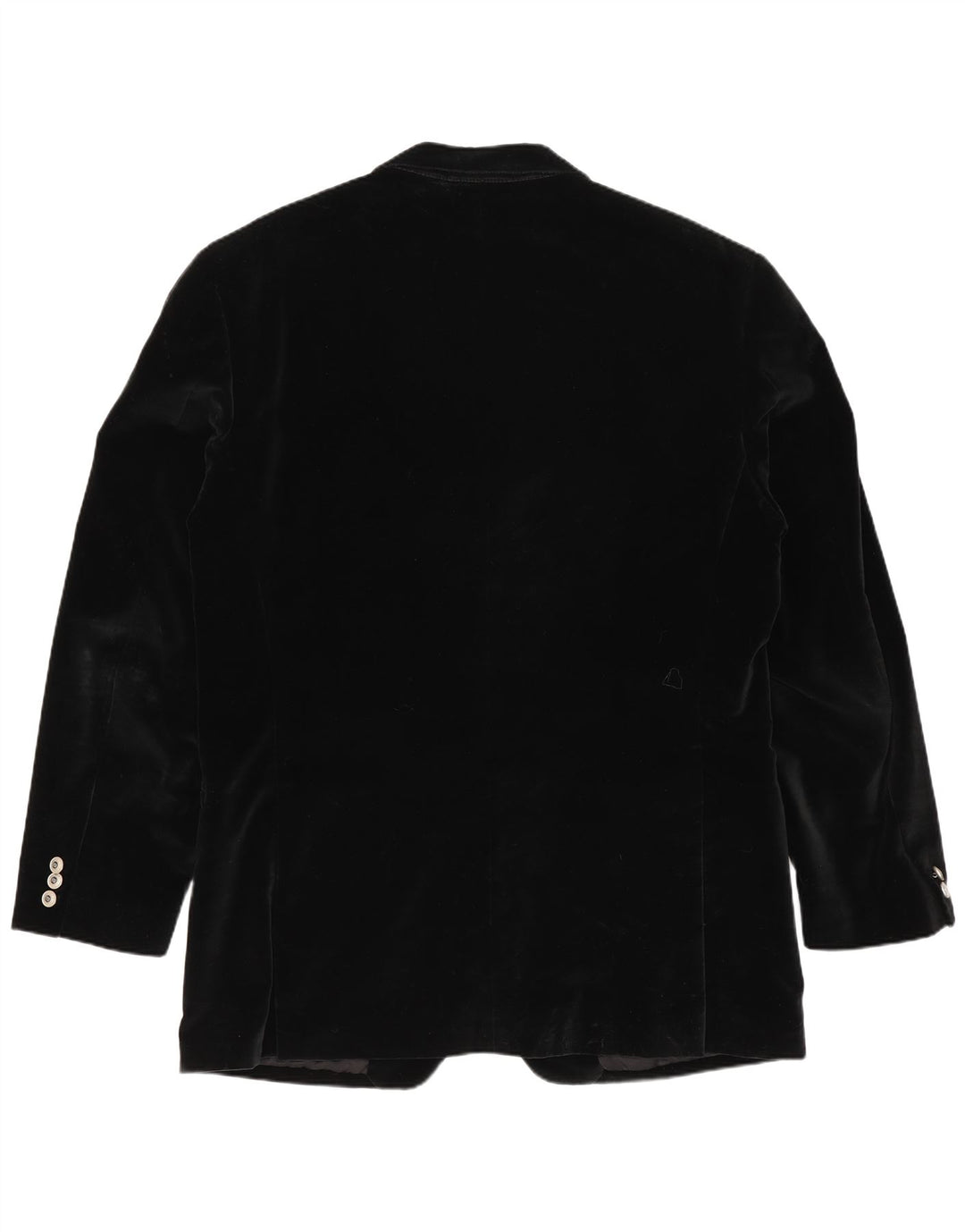 Jachetă Versace pentru bărbați din catifea cu 4 nasturi, IT 52 XL, bumbac negru