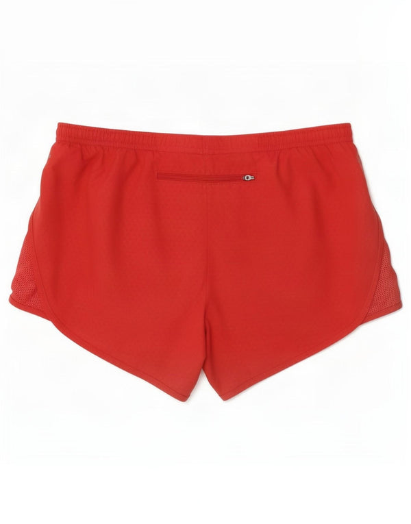 Pantaloni scurti sport Nike pentru femei UK 14 Poliester roșu mediu