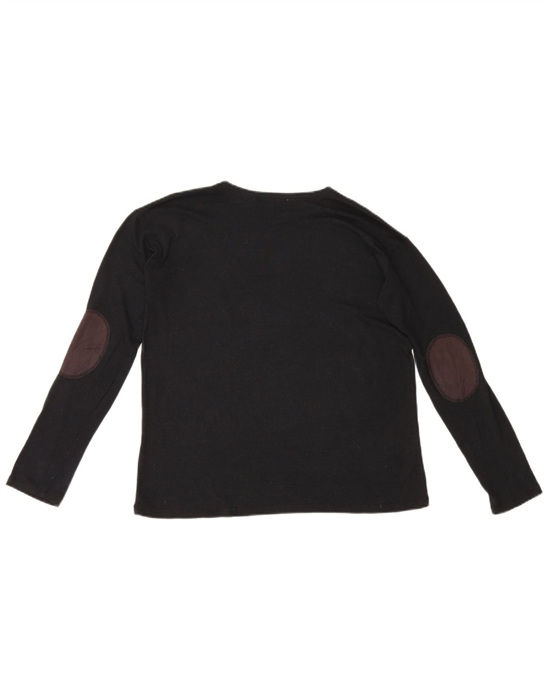 Top femeie Zara cu mânecă lungă UK 10 Mic Negru