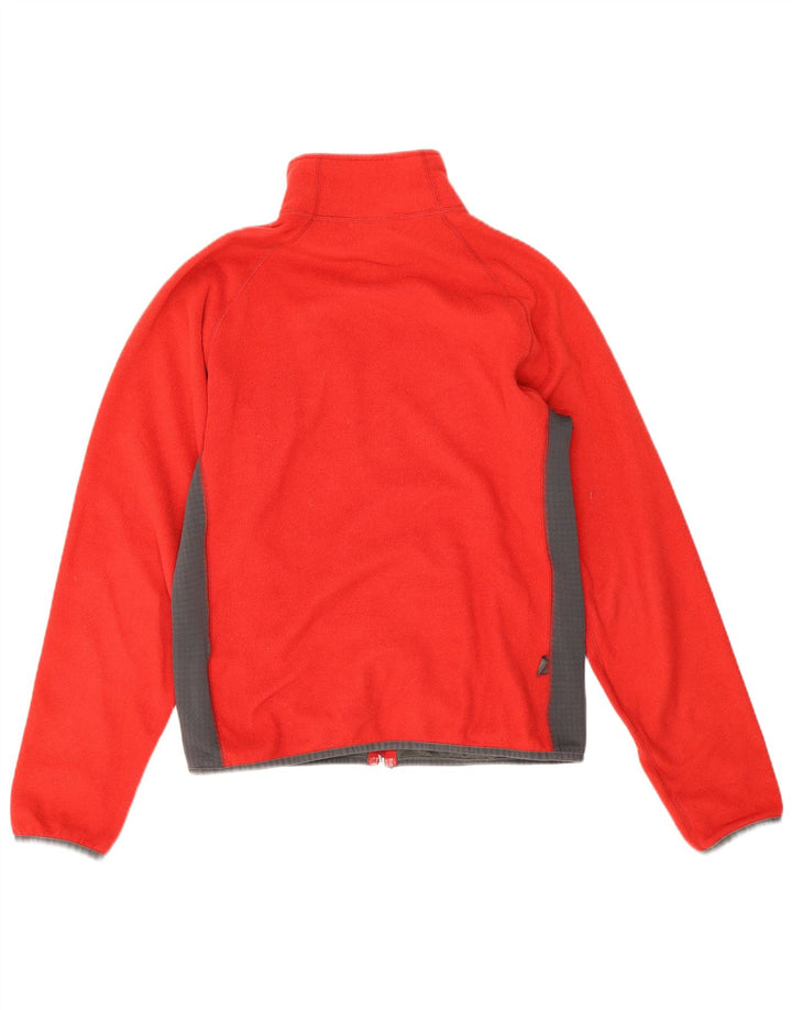 The North Face Mens Fleece Jacket UK 38 Medium Red Poliester Sports