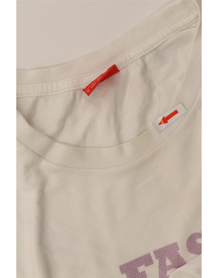 Tricou grafic PUMA pentru bărbați Top XL alb