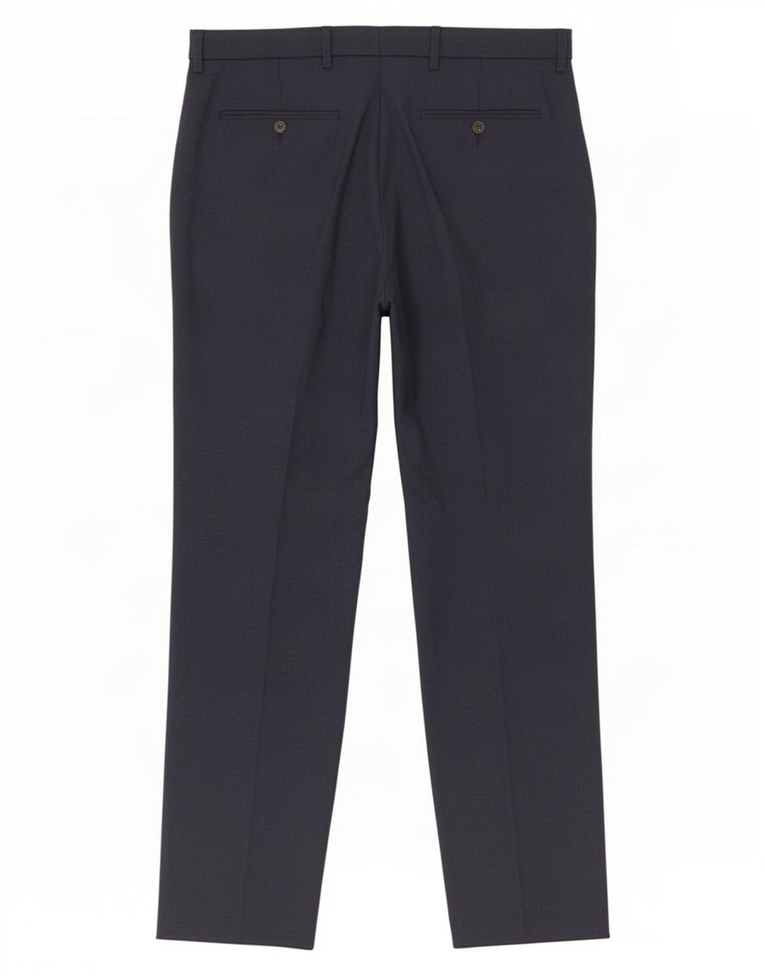 Pantaloni de costum obișnuiți pentru bărbați Marks & Spencer L34 L30 Poliester bleumarin
