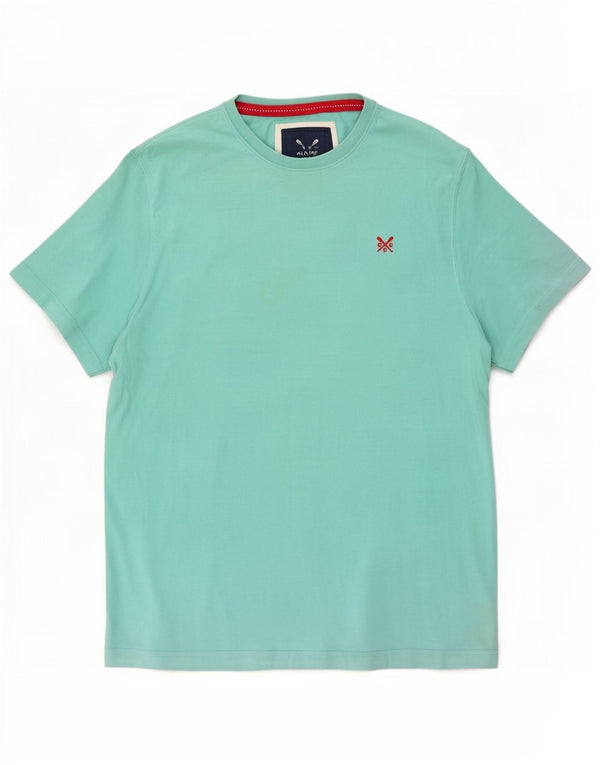 Crew Clothing Tricou pentru bărbați Top mare turcoaz Bumbac