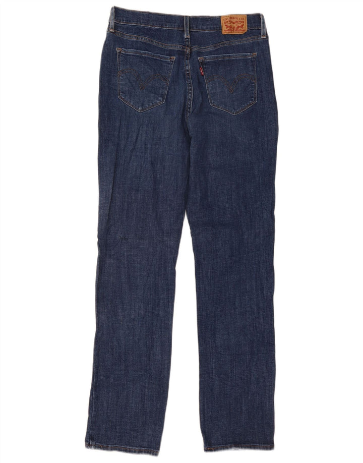 Blugi drepti clasici pentru femei Levi's US 6 Medium W28 L30 Bumbac albastru