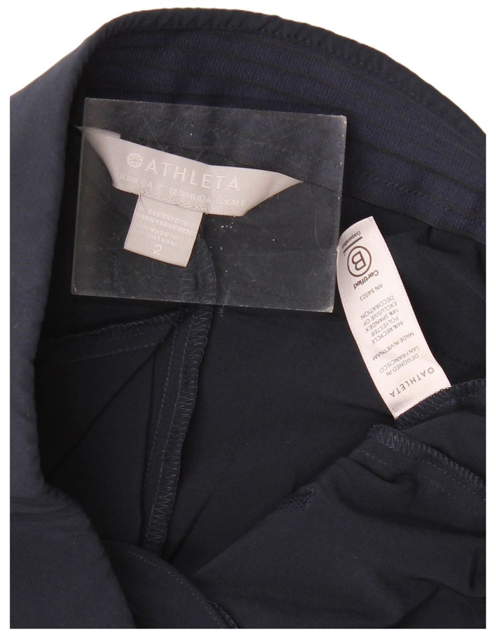 Pantaloni scurti chino pentru femei ATHLETA US 2 XS W30 poliester bleumarin