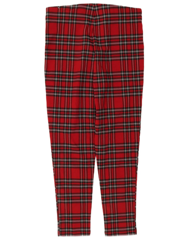 Pantaloni tăiați pentru femei Zara XL W32 L26 Red Carid