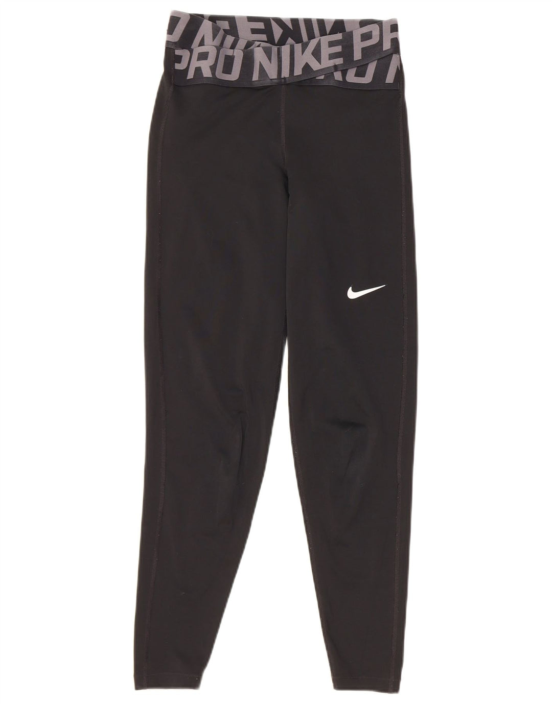 Leggings Nike Dri Fit Graphic pentru femei UK 4 XS Poliester negru