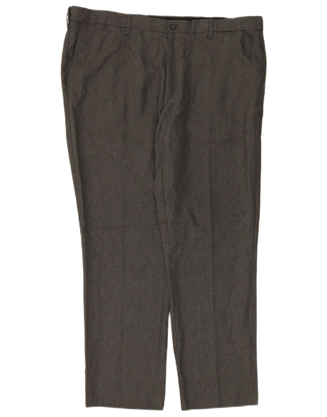 MARKS & SPENCER Pantaloni chino slim pentru bărbați L40 L29 poliester gri