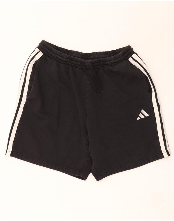Pantaloni scurți sport pentru bărbați Adidas, mari, negru, bumbac