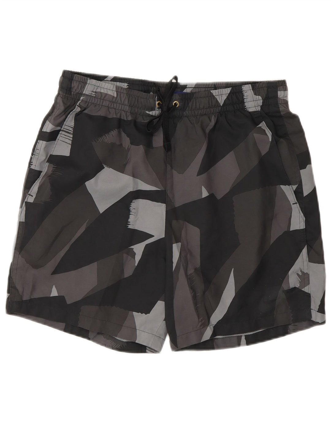 Pantaloni scurți de înot Nike pentru bărbați, poliester geometric, gri mic
