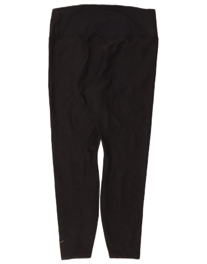 Leggings Dri Fit NIKE pentru femei UK 18 XL poliester negru