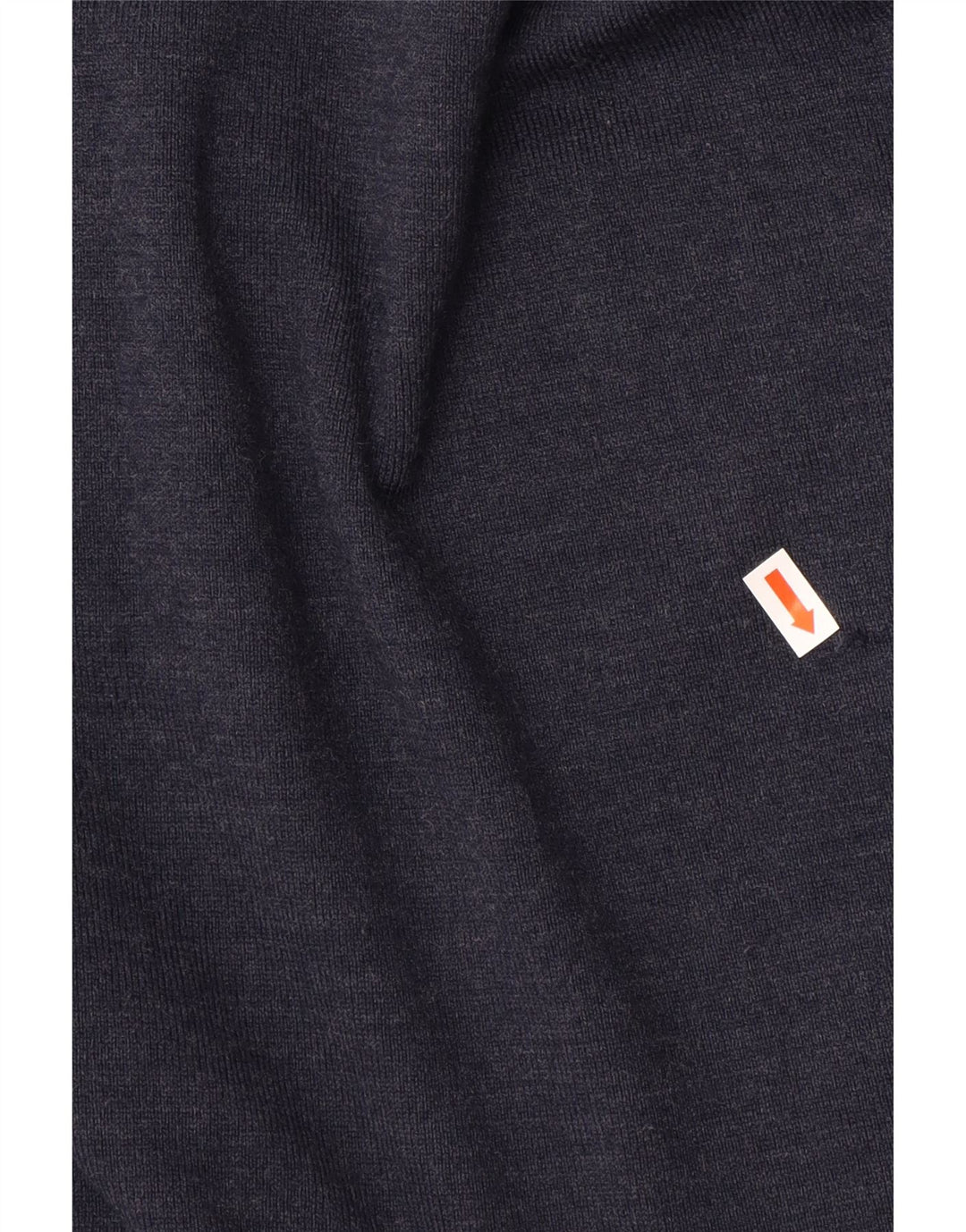 Pulover pentru bărbați HUGO BOSS, cu fermoar, cu gât, poliester mediu bleumarin