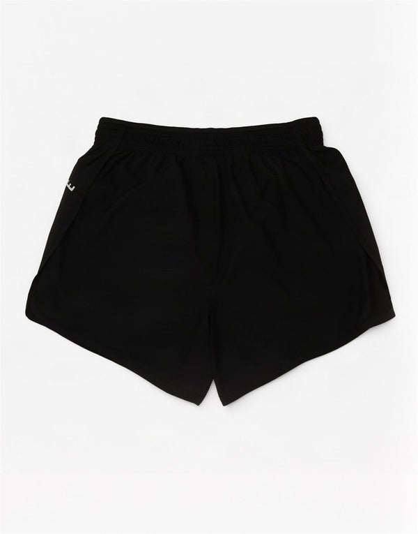 Pantaloni scurți sport Nike Dri Fit Graphic pentru femei UK 8 Small Black