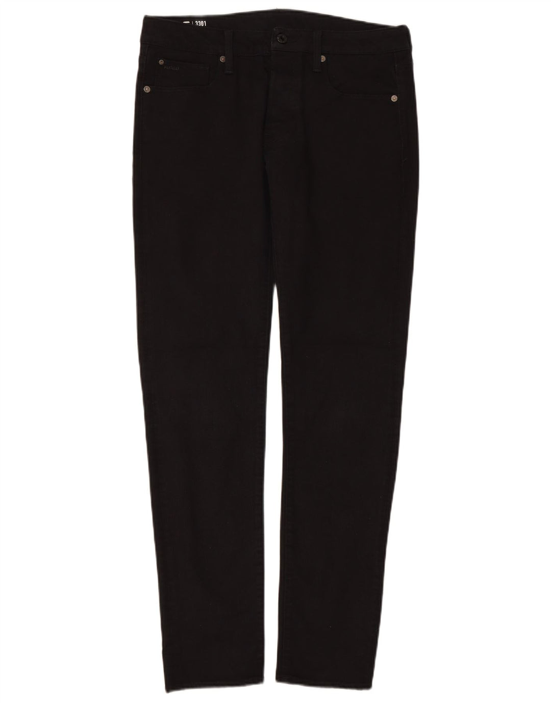 Blugi subțiri pentru bărbați G-STAR W31 L34 Poliester negru