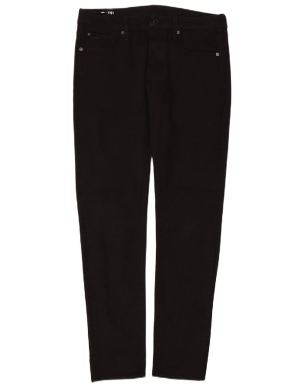 Blugi subțiri pentru bărbați G-STAR W31 L34 Poliester negru