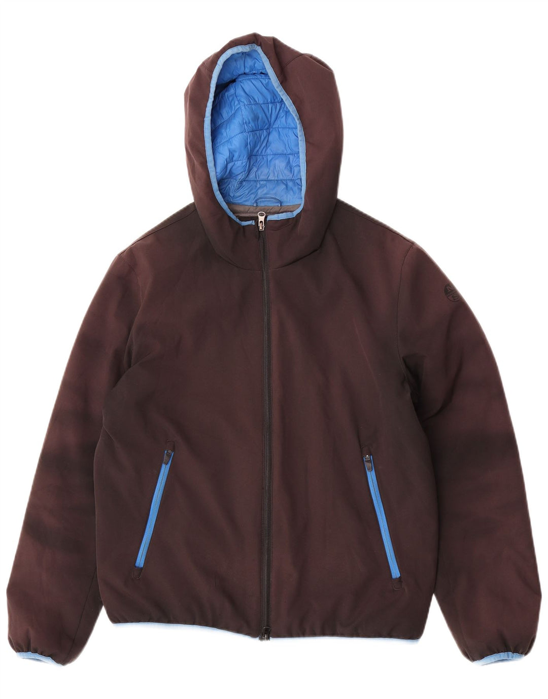 Jachetă căptușită cu glugă North Sails pentru bărbați UK 38 Medium Gri Colorblock