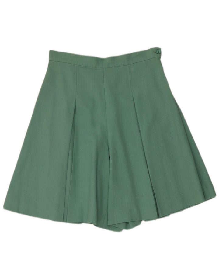 Vintage Womens 1 Button 2 Piece Set UK 12 Medium W28 Green Acetat