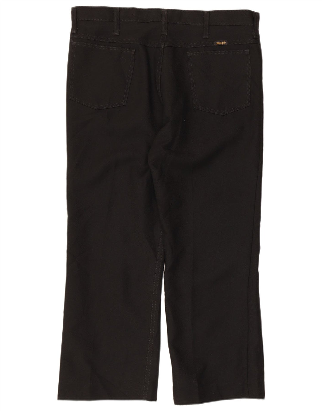 Pantaloni casual drepti pentru bărbați WRANGLER W36 L26 Poliester negru
