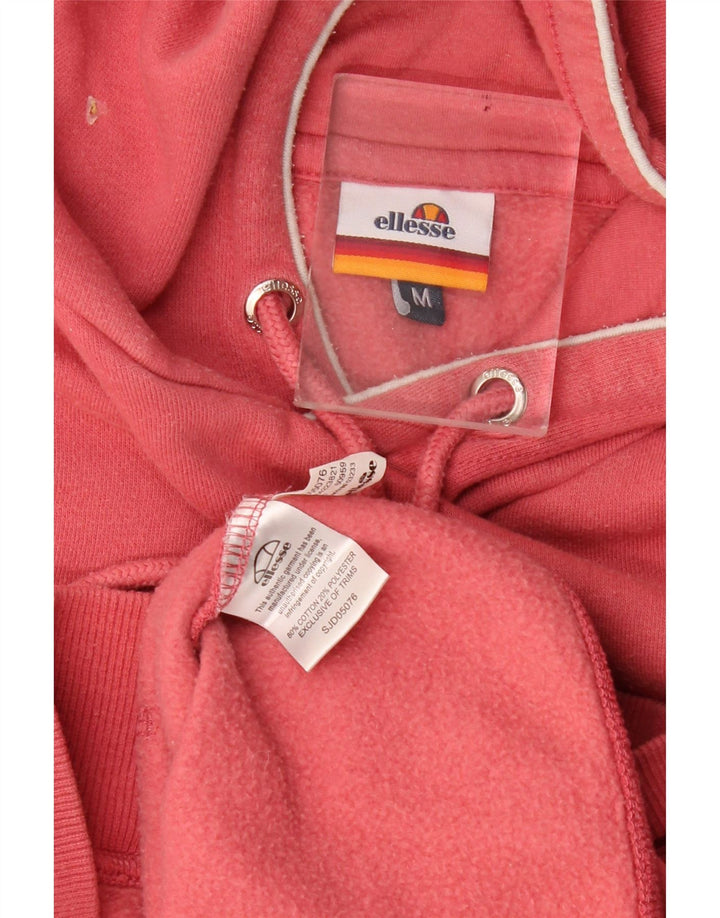Pulover cu glugă cu grafic pentru bărbați Ellesse, bumbac roșu mediu