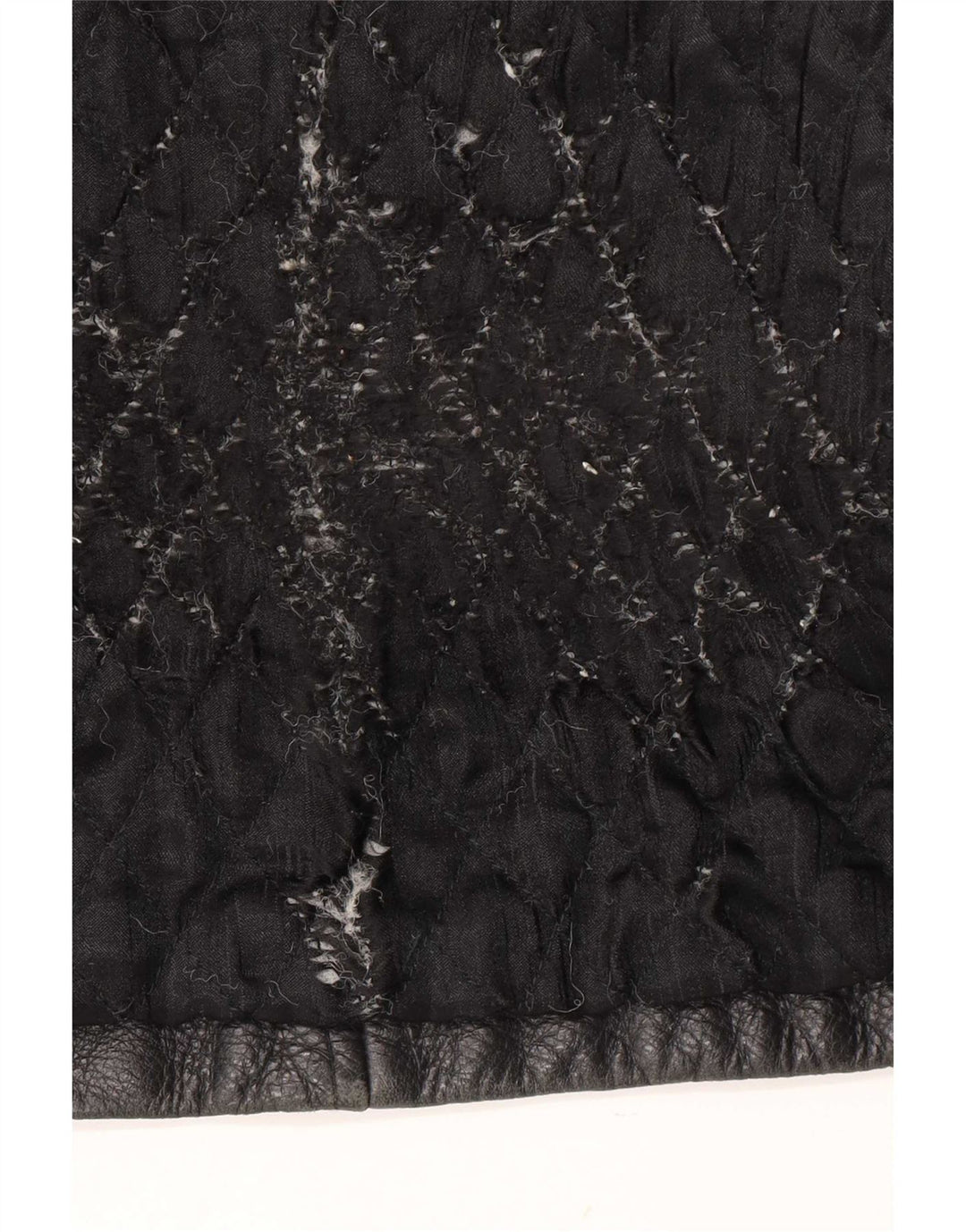 Jachetă din piele pentru bărbați Angelo Litrico XL Black Classic