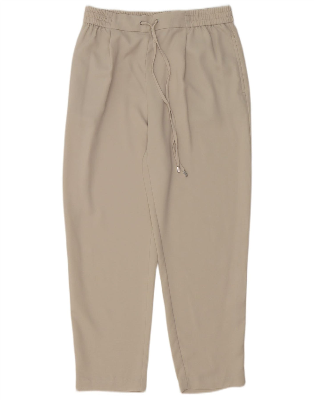 Pantaloni casual conici pentru femei Zara Mici L26 L25 Poliester gri