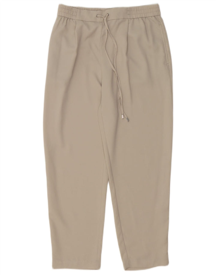 Pantaloni casual conici pentru femei Zara Mici L26 L25 Poliester gri