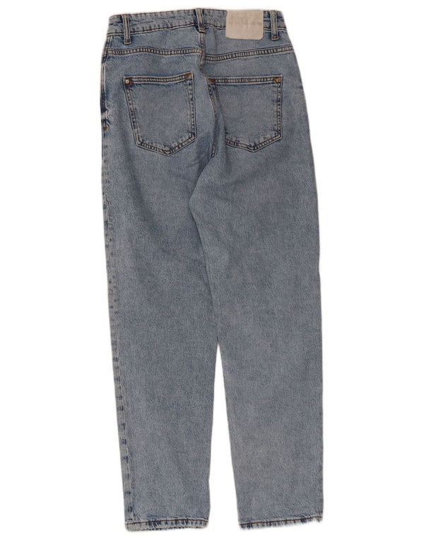 Blugi conici pentru femei Zara EU 38 Mici L28 L27 Albastru
