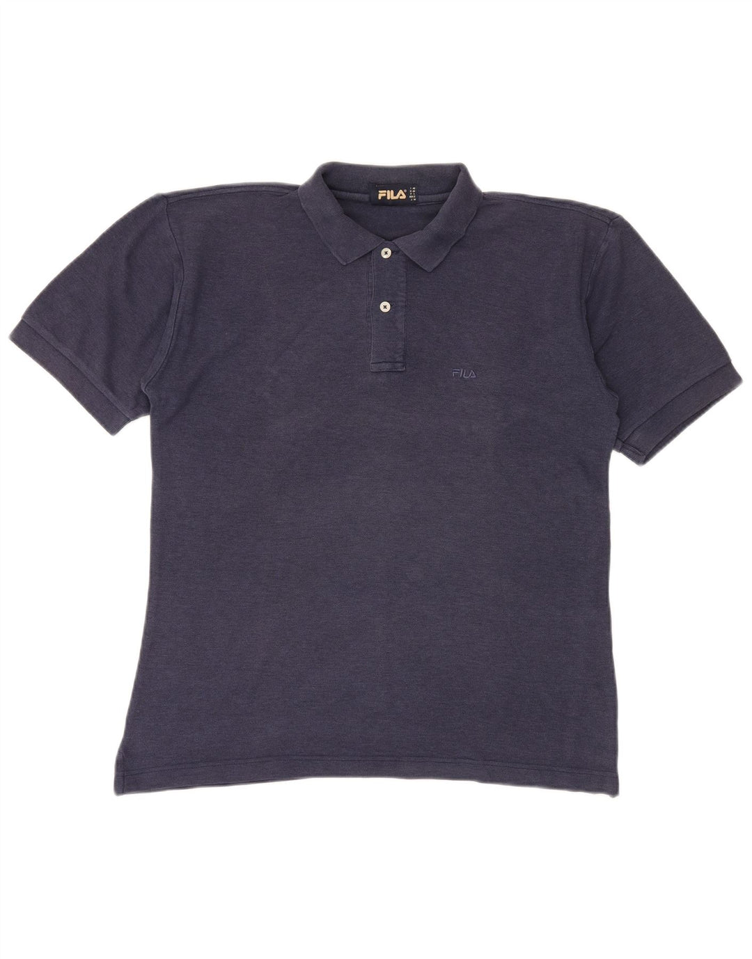 Tricou Polo Fila Bărbați IT 46 Bumbac Albastru Marin Mic