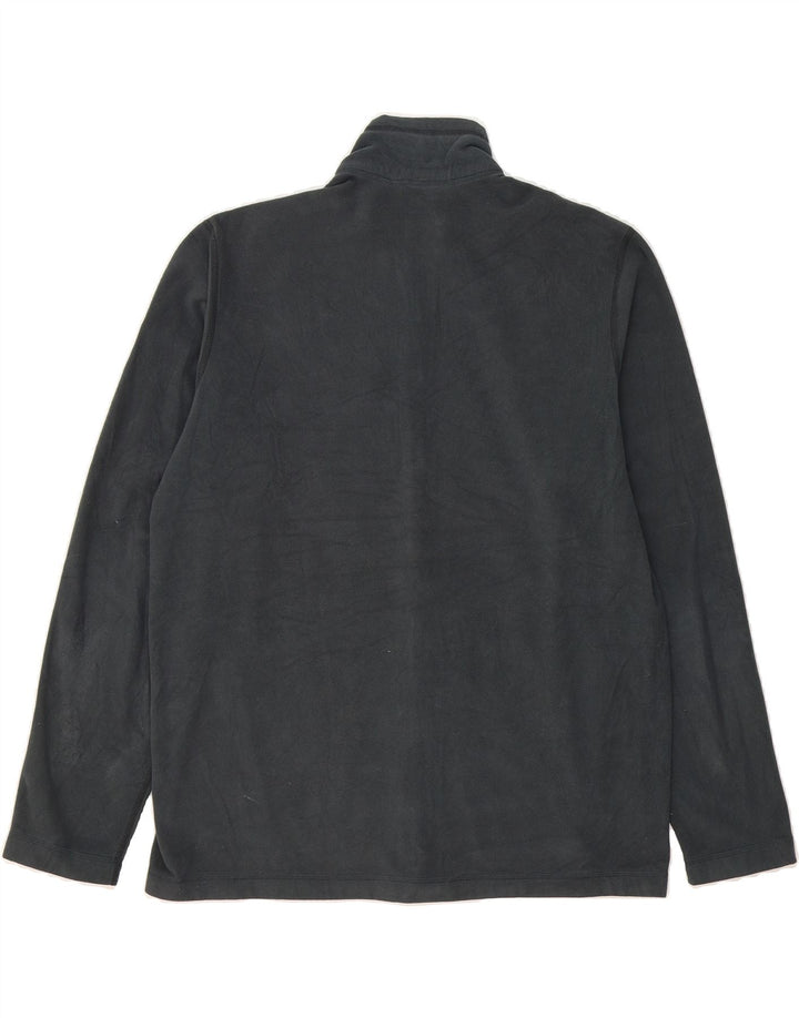 EDDIE BAUER Mens Fleece Jacket UK 40 Large Grey Polyester Vintage Eddie Bauer and Second-Hand Eddie Bauer from Messina Hembry 