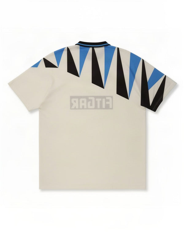 Tricou de fotbal pentru bărbați Umbro Inter Milano 1991-92 în deplasare XL alb geometric