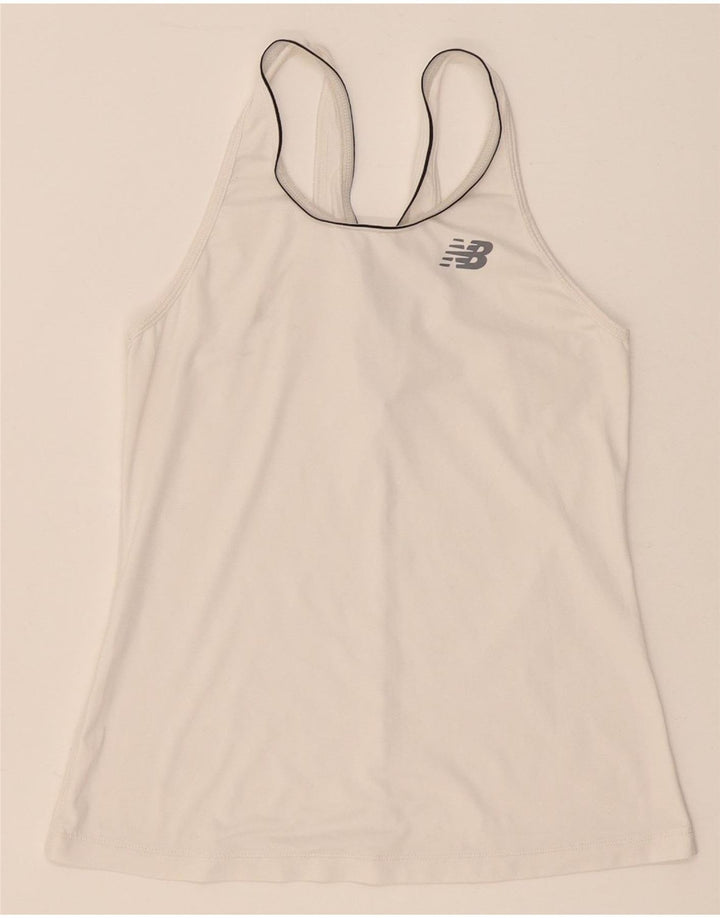 Vestă pentru femei New Balance UK 8 Small White