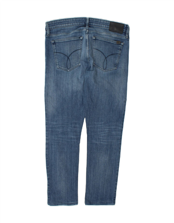 CALVIN KLEIN Mens Skinny Jeans W34 L28  Blue Cotton Vintage Calvin Klein and Second-Hand Calvin Klein from Messina Hembry 