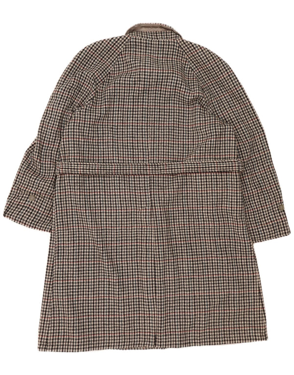 Trench reversibil pentru bărbați Hamilton IT 56 3XL poliester cu carouri gri