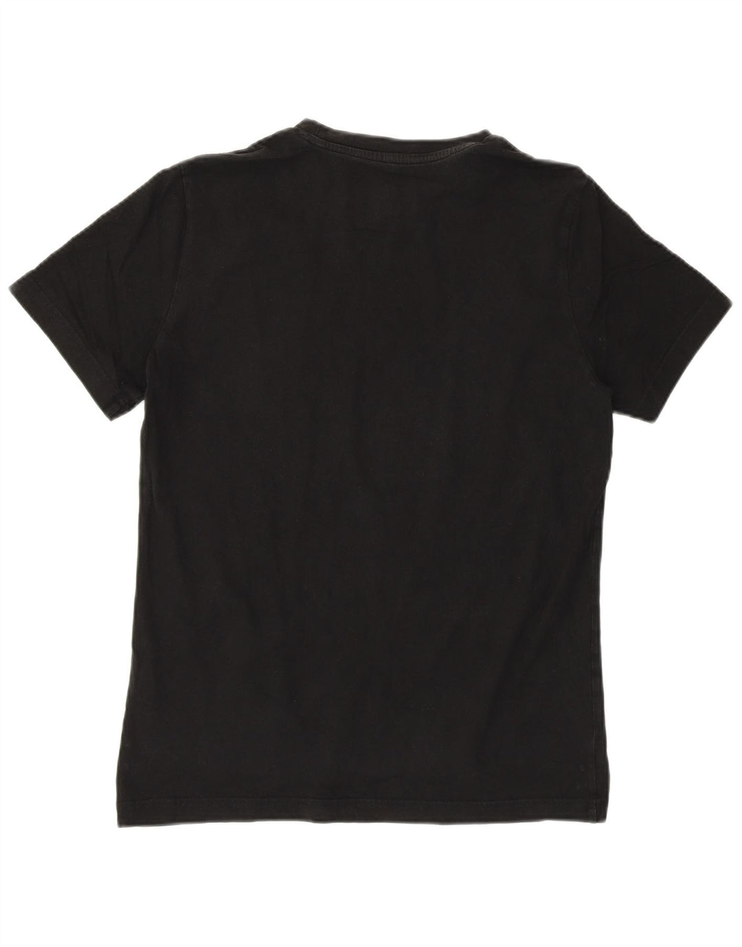 Tricou grafic Puma pentru bărbați Top mic, negru, bumbac cu dungi