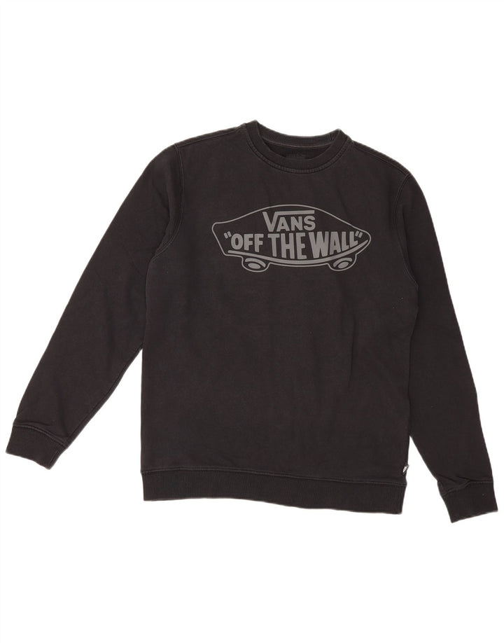Hanorac grafic pentru bărbați Vans Jumper mic negru