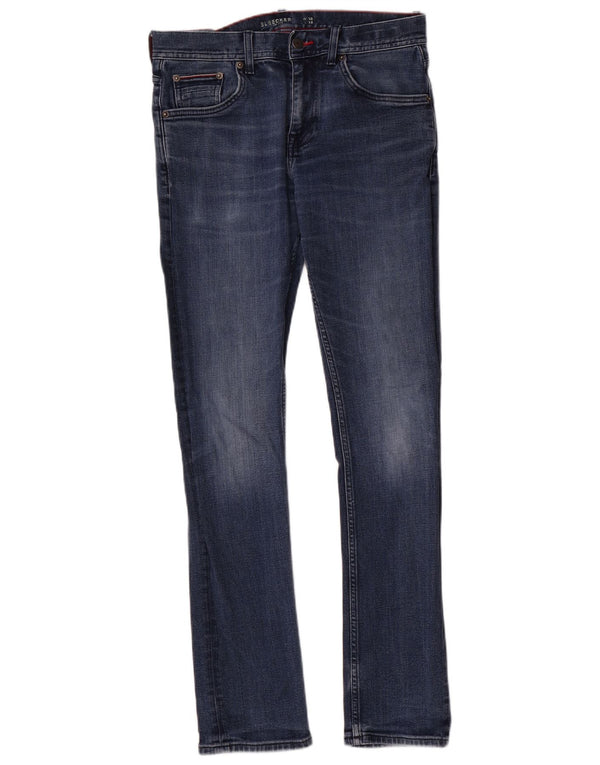 Blugi Tommy Hilfiger pentru femei Bleecker Slim W30 L32 Bumbac albastru