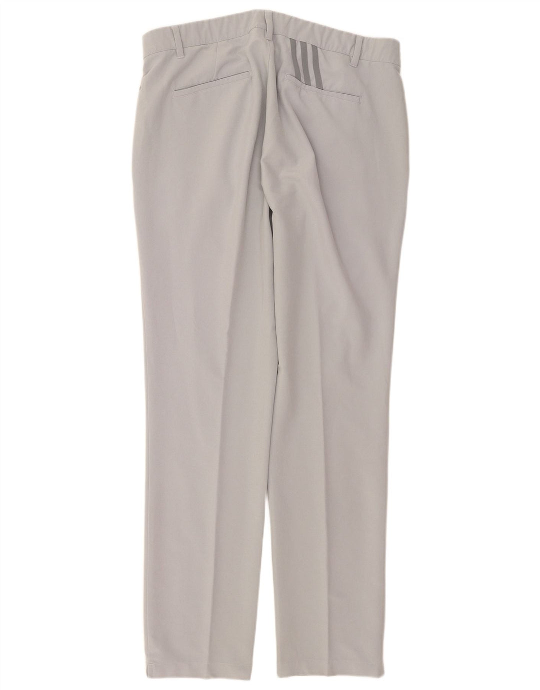 Pantaloni chino drepți pentru bărbați Adidas W36 L34 poliester gri