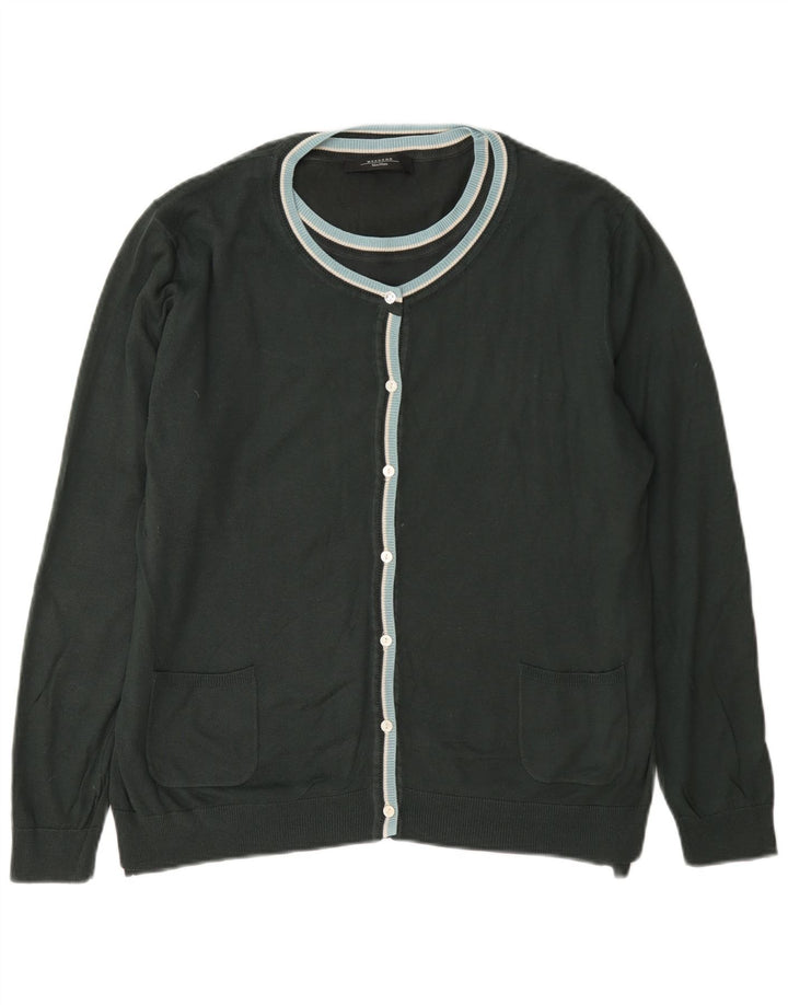 Pulover cardigan de weekend pentru femei Max Mara UK 16 mare verde