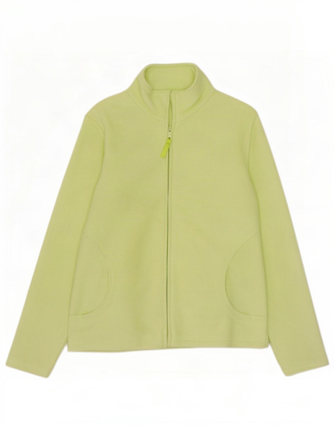Jachetă fleece pentru femei Marks & Spencer UK 12 Poliester verde mediu