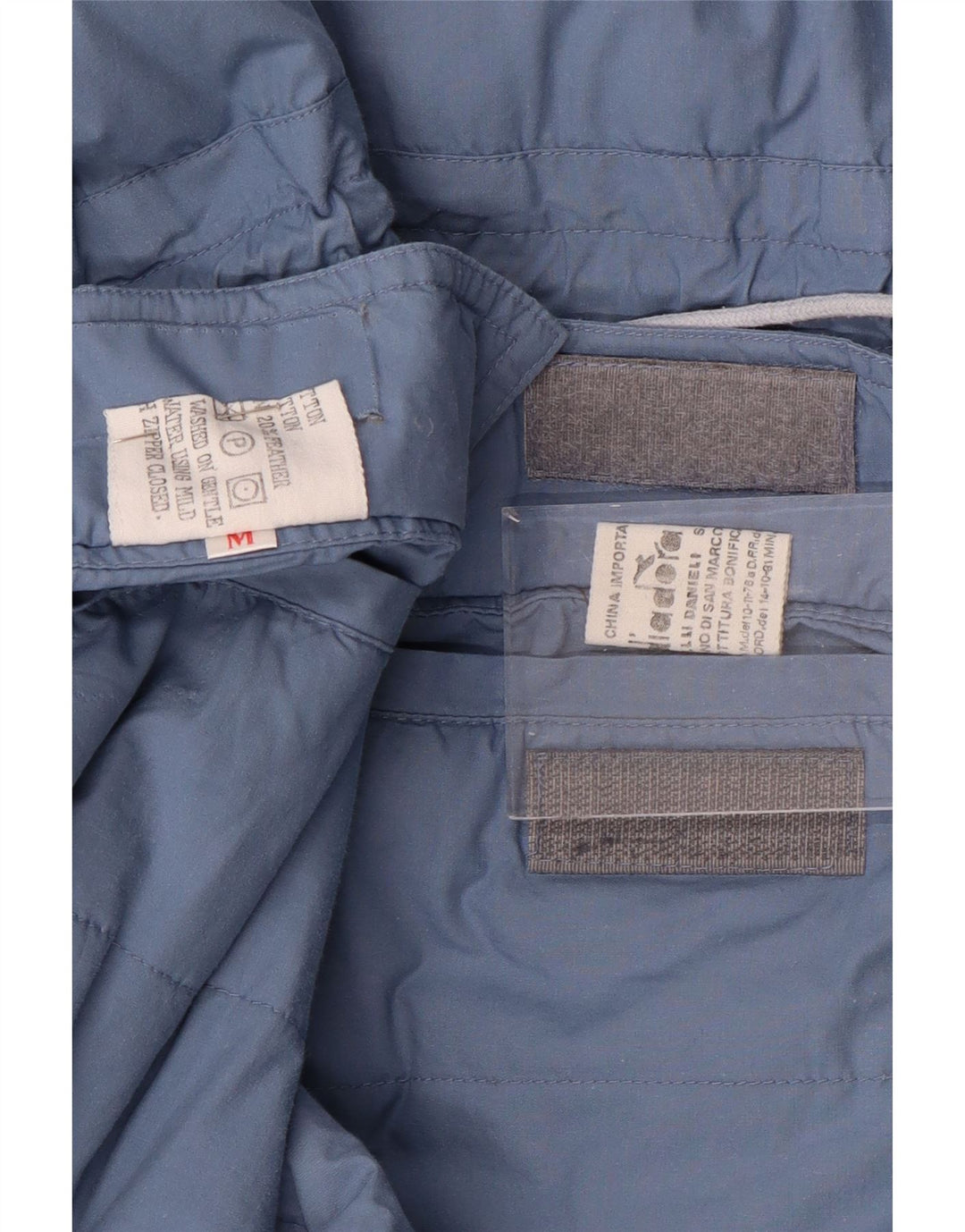 Jachetă căptușită reversibilă DIADORA pentru bărbați, 38, bumbac albastru mediu