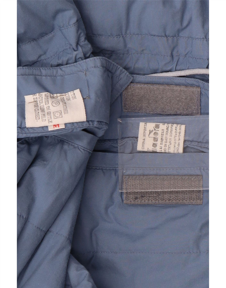 Jachetă căptușită reversibilă DIADORA pentru bărbați, 38, bumbac albastru mediu