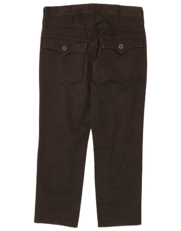 Pantaloni casual drepti pentru femei Armani L31 L26 Bumbac kaki