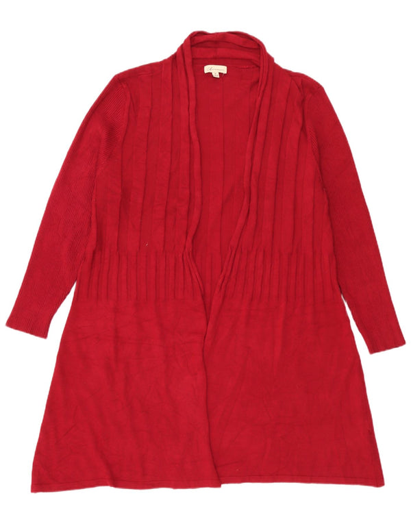 Pulover cardigan cu paragate cu autograf pentru femei Marks & Spencer UK 10 Small Red