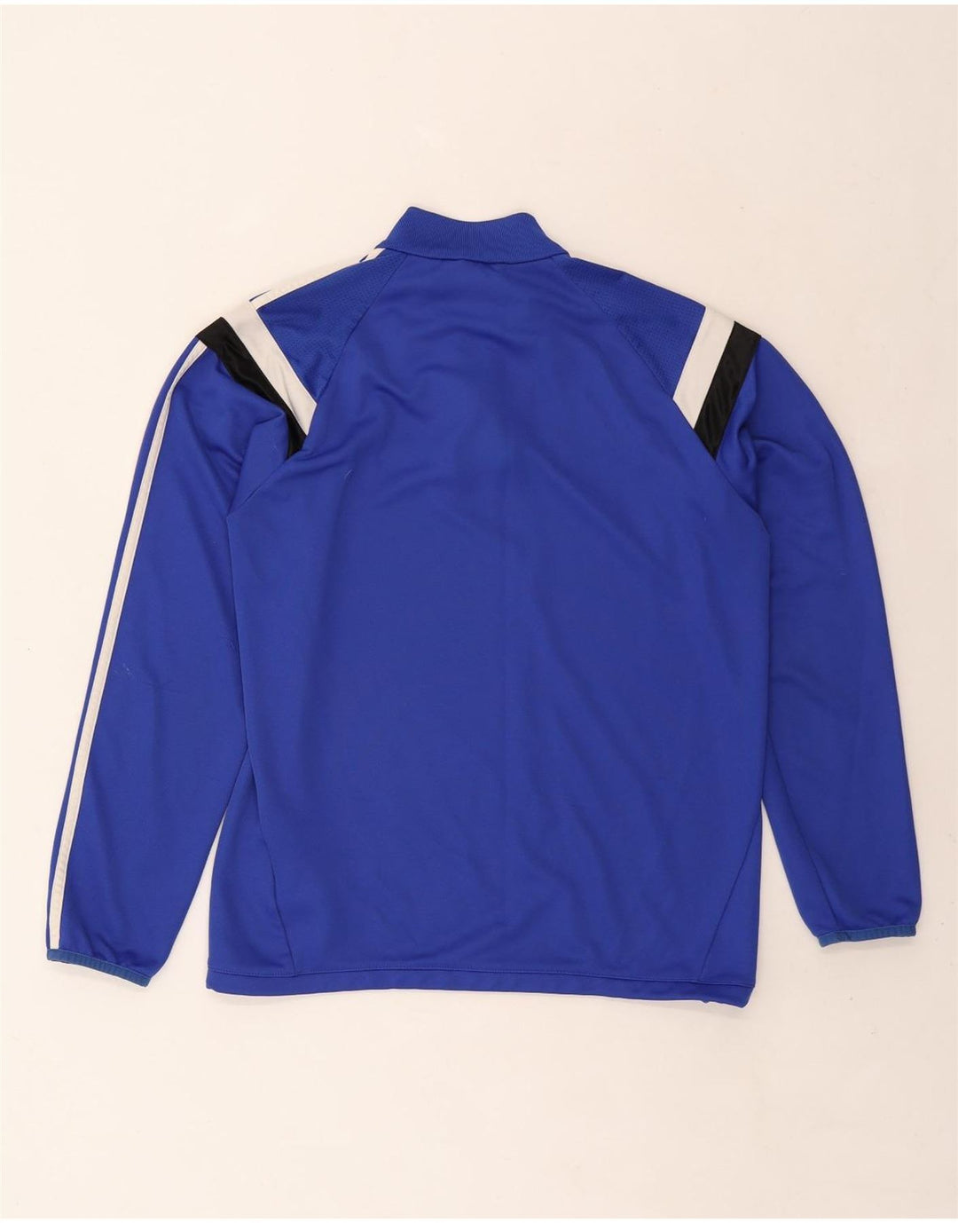 Trening pentru bărbați Climalite Pullover Top ADIDAS Medium Blue Colorblock