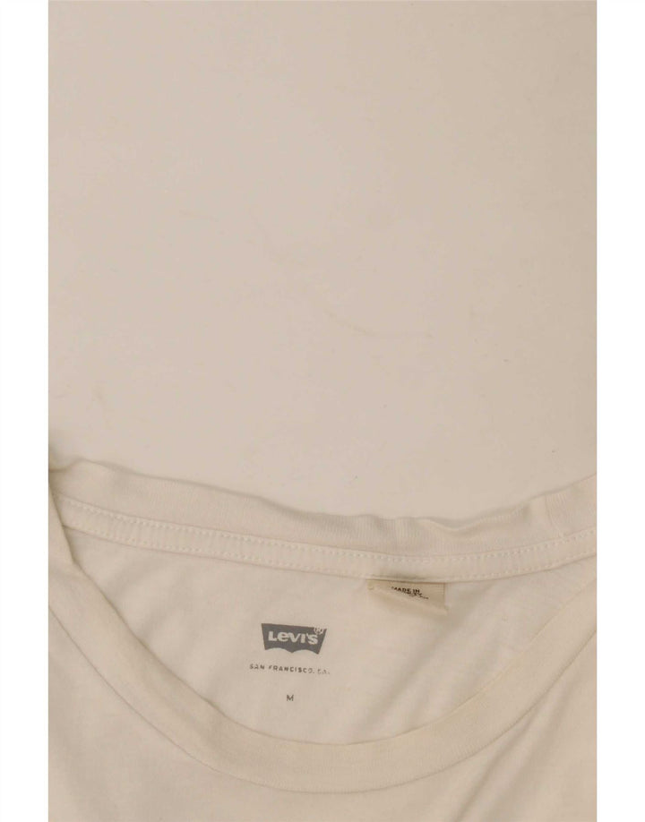 Tricou grafic Levi's pentru femei Top UK 12 Medium White