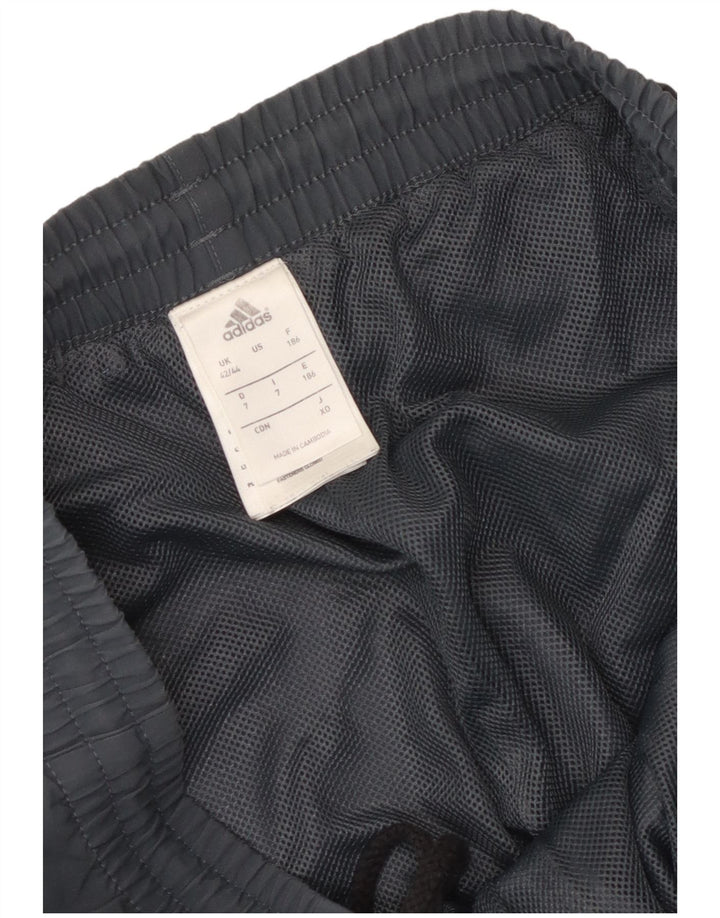 Pantaloni de trening Adidas pentru bărbați Marea Britanie 42/44 Poliester gri mare