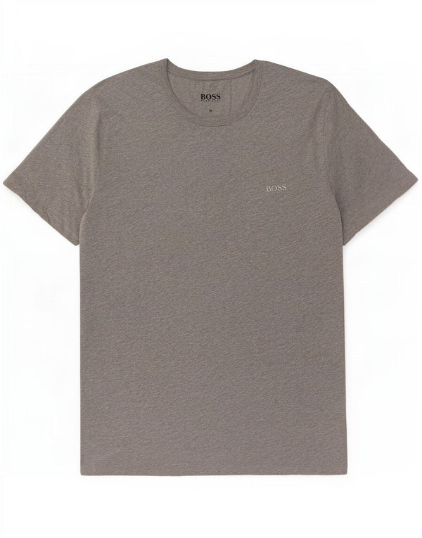 Tricou pentru bărbați Hugo Boss Top din bumbac gri mediu