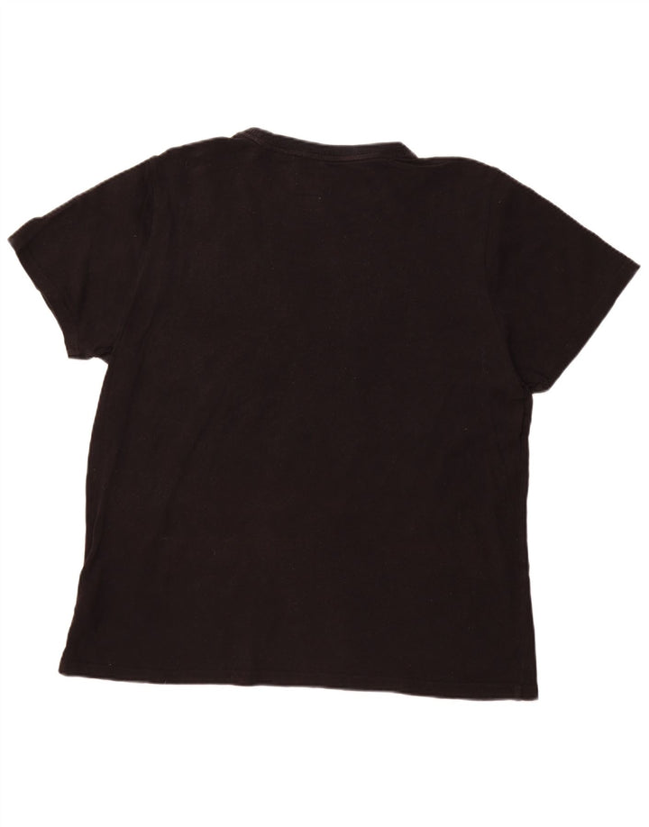 Tricou grafic pentru bărbați SUPERDRY Top 2XL bumbac negru